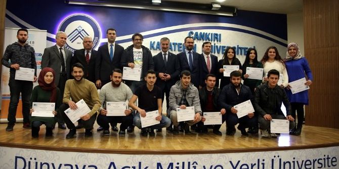 Çankırı’da Kosgeb’de Girişimcilik Sertifika Töreni