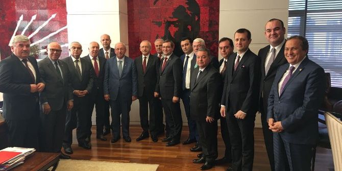 Tekirdağ’daki Belediye Başkanlarından Kılıçdaroğlu’na Ziyaret