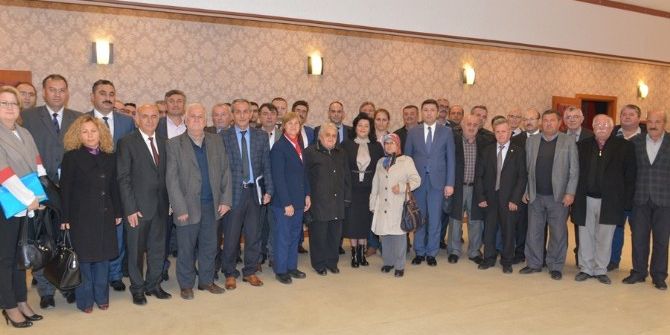 Vali Civelek, Pınarhisar İlçesindeki Muhtarlarla Bir Araya Geldi