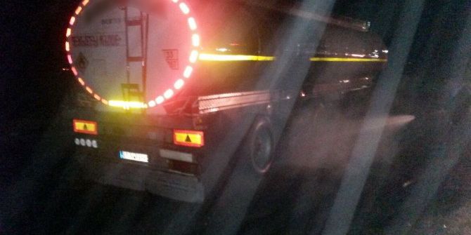 Silopi-cizre Karayolunda Faciadan Dönüldü