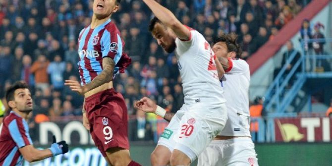 Spor Toto Süper Ligi Antalyaspor 1-0 Trabzonspor