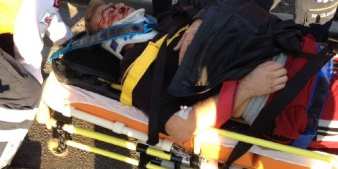 İzmir’de Motosiklet Kazası: 2 Yaralı