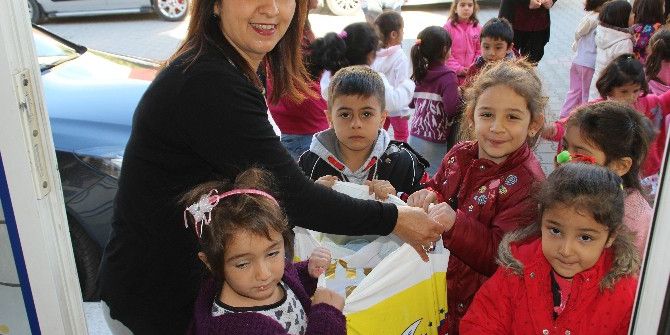 Anasınıfı Öğrencilerinden Anlamlı Yardım