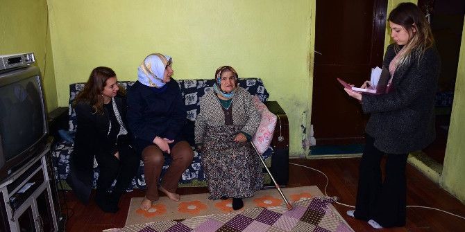 Sosyal Yardım İşleri Müdürlüğü Ziyaretlerine Devam Ediyor