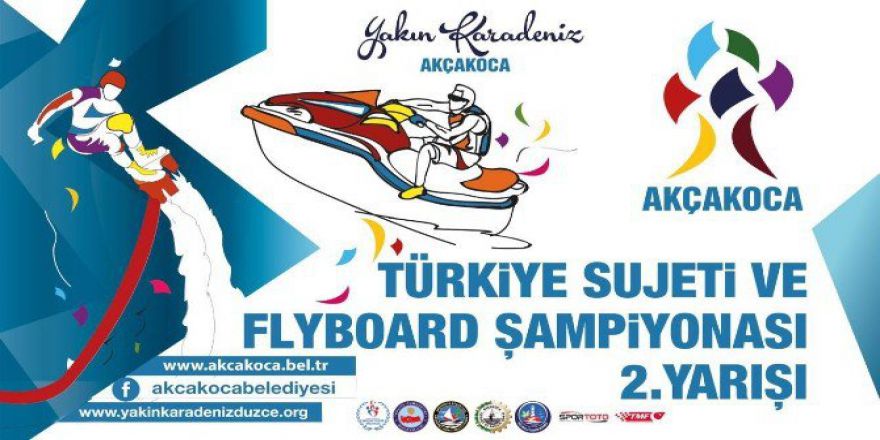 Su Jeti Ve Flyboard Şampiyonası Akçakoca’da Yapılıyor