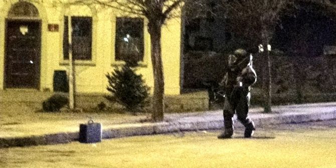 Ankara’da Şüpheli Çanta Paniği