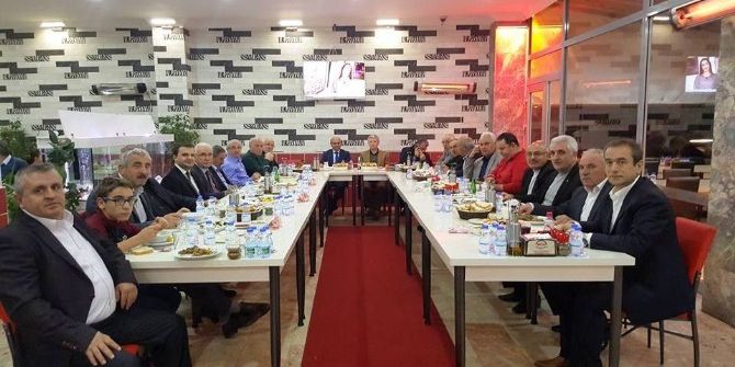Başkanlar Yemekte Buluştu