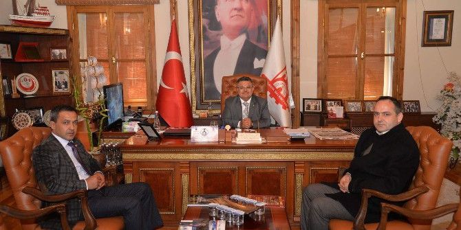 Başkan Yağcı’ya Başkan Özden’den Ziyaret