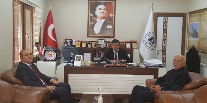 Kaymakam Taş’tan Başkan Yalçın’a İade-i Ziyaret