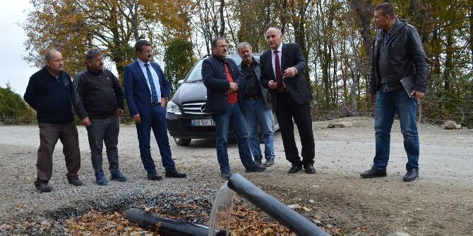 Bafra’da İçme Suyu Hasreti Sona Eriyor