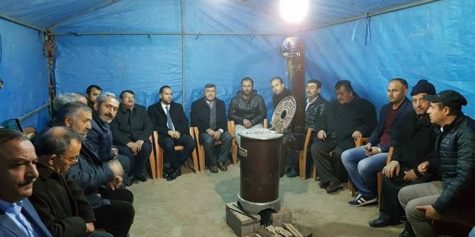 Başkan Akdoğan’dan Şehit Ailesine Taziye Ziyareti