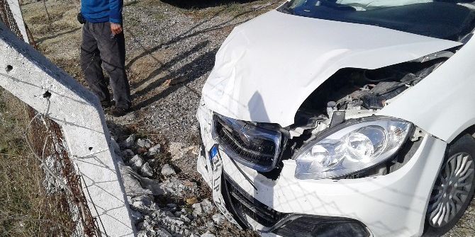 Tekirdağ’da İşçi Servisi İle Otomobil Çarpıştı: 5 Yaralı