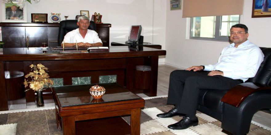Başkan Turgut’tan Silifke Koop Başkanı Tol’a Ziyaret