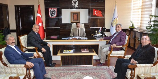 Sivas Ticaret Borsası’ndan, Genel Sekreter Kaya’ya Ziyaret