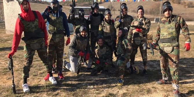 Tb2l Temsilcisi Bilecik Belediyesi Basketbol Kulübü Oyuncular Paintballda Stres Attı