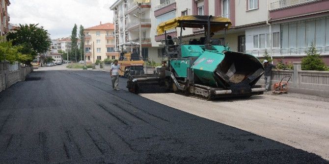 Aksaray Belediyesi Asfalt Çalışmalarına Devam Ediyor