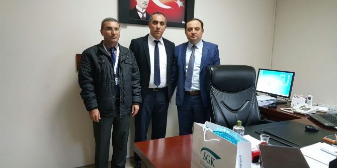 Sgk İl Müdürü Ercan’dan Diş Hekimlerine Ziyaret