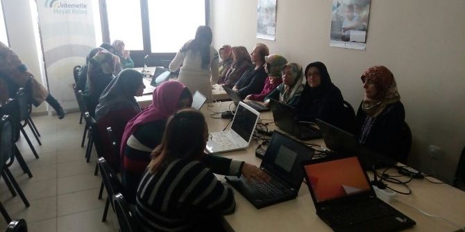 Kaçem Kursiyerlerine ’İnternetle Hayat Kolay’ Projesi Anlatıldı