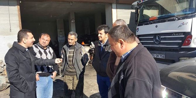 Sarıcaoğlu, Esnaf Ve Vatandaşın Sorunlarını Dinledi