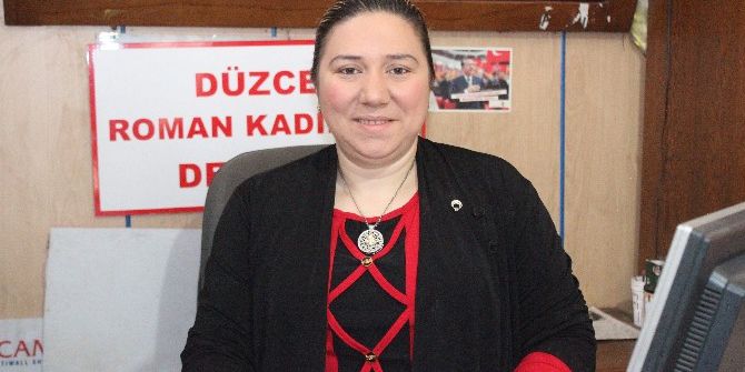 Romanlar Konfederasyonu Kadın Kolları Genel Başkanı Sibel Gün Çabuk: