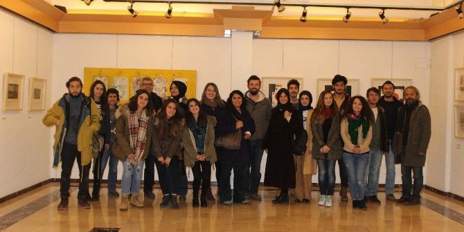 Öğrenciler Ankara Sanat Turunda