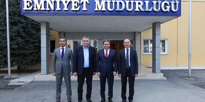 Başkan Toçoğlu’ndan Emniyet Müdürüne Ziyaret