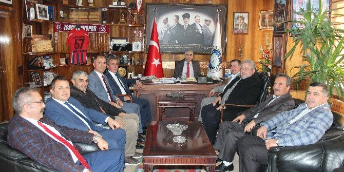 Çaycuma Muhtarlar Derneği’nden Gmis’e Ziyaret