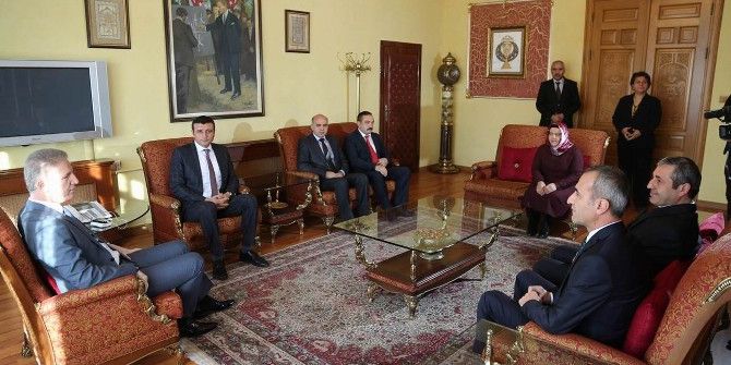 Öğretmenlerden, Vali Gül’e Ziyaret