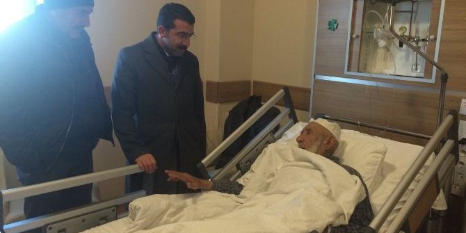 Ak Parti İl Başkanı Çalkın’dan Hasta Ziyareti!