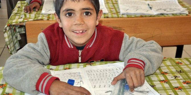 Suriyeli Çocuklar Ders Başı Yaptı