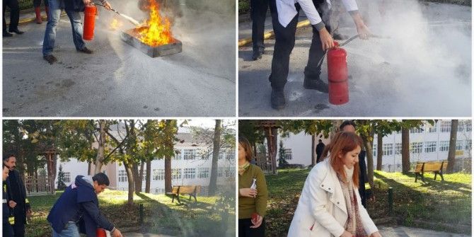 Hastanede Gerçeği Aratmayan Tatbikat