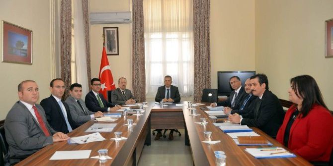 Bilecik Valisi Elban, Kaymakamlar İle Bir Araya Geldi