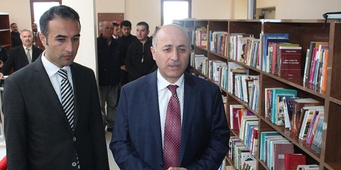 Çat İlçe Kütüphanesi Açıldı