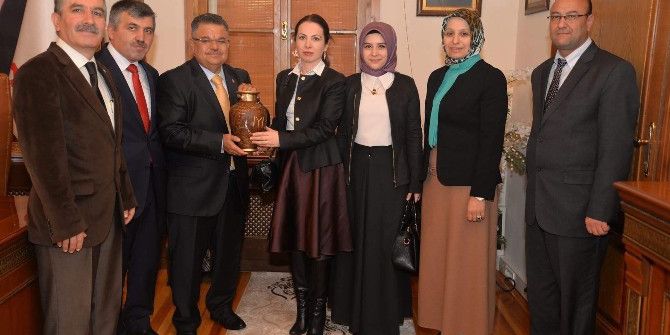 Öğretmenlerden Başkan Yağcı’ya Ziyaret