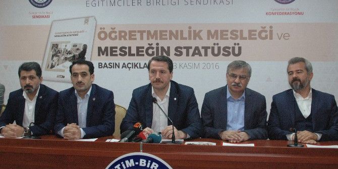 Eğitim-bir-sen’den ‘Öğretmenlik Mesleği Ve Mesleğin Statüsü’ Raporu