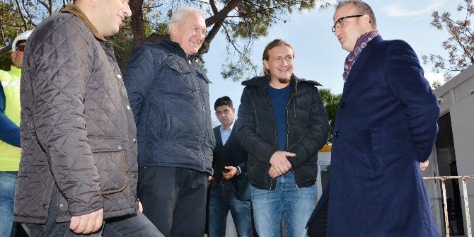 Turan, Hükümet Konağı İnşaatını Gezdi