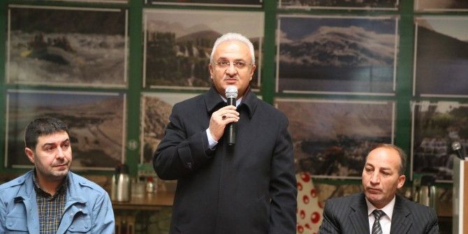 Başkan Başsoy Ordu İş Hanı Esnafıyla Bir Araya Geldi