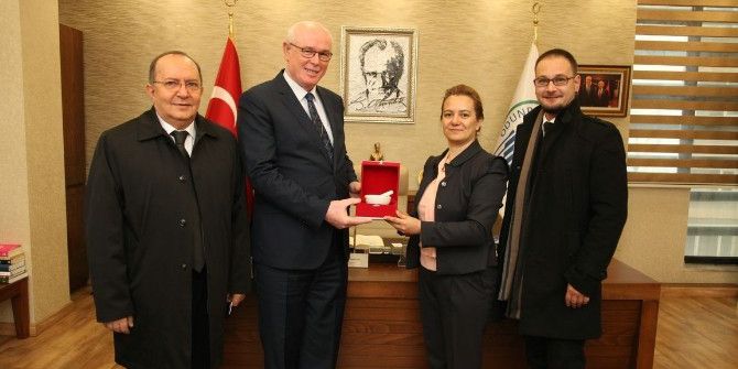 Başkan Kurt, Meriç Ve Meydanlı İle Bir Araya Geldi