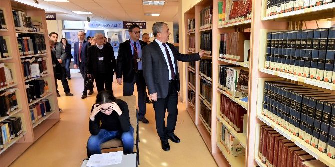 Rektör Bilgiç: “Kütüphaneler Olmazsa Olmazımız”