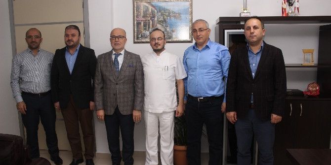 Yılmaz Ağız Ve Diş Sağlığı Hastanesi’ni Ziyaret Etti
