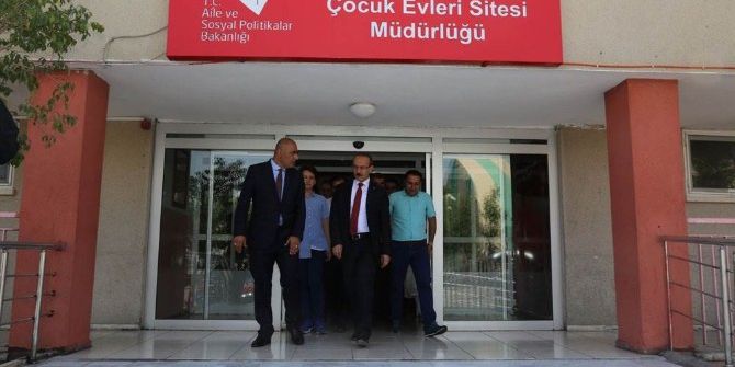 Vali Yavuz’dan Çocuk Evlerine Ziyaret