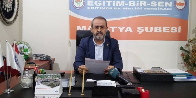 Eğitim-bir-sen Malatya 1 No’lu Şube Başkanı Kerem Yıldırım: