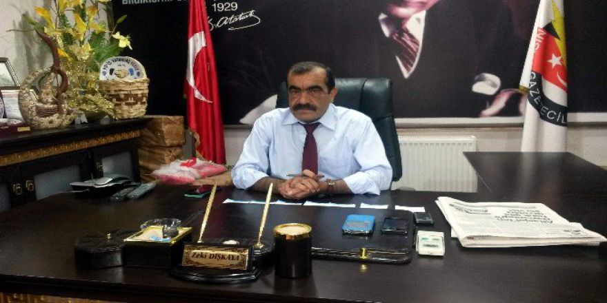 Dişkaya, “Atso Başkanı Ve Adamlarının Basın Mensuplarımıza Saldırısını Şiddetle Kınıyorum”