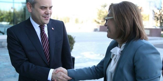 Belediye Başkanı Şahin Spor Projelerinin Hızlandırılması İçin Bakan Kılıç İle Görüştü