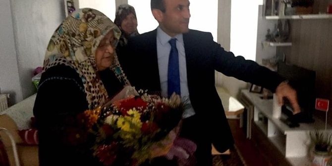 Kaymakam Sonel’den Emekli Öğretmenlere Ziyaret