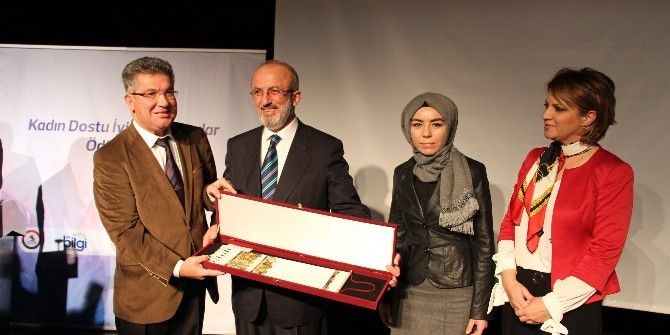 "Kadın Dostu İyi Uygulama Örnekleri" Ödülleri Dağıtıldı