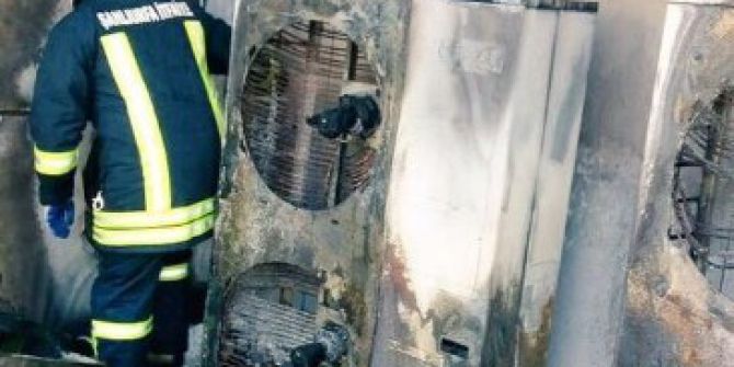 Belediye Binasında Çıkan Yangın Korkuttu