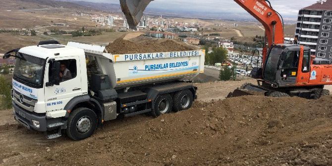 Pursaklar Belediyesi Fen İşleri Kış Öncesi Çalışmalarını Hızlandırdı