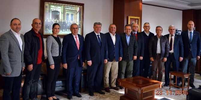 Ayso Yönetimi, İl Emniyet Müdürü Baştuğ’u Ziyaret Etti