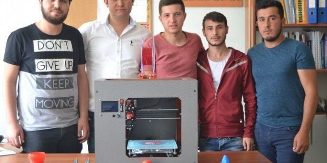 Biga Myo’da 3 Boyutlu Yazıcı Üretildi